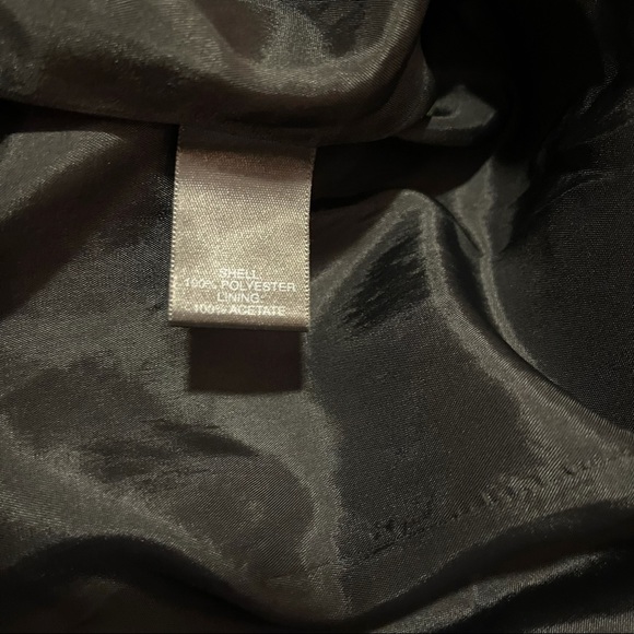 Avenue Mandarin Black Sparkle Bling 14 16 plus Holiday Cocktail Party jacket - Picture 7 of 9